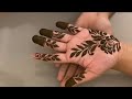 Simple mehandi design 🍃