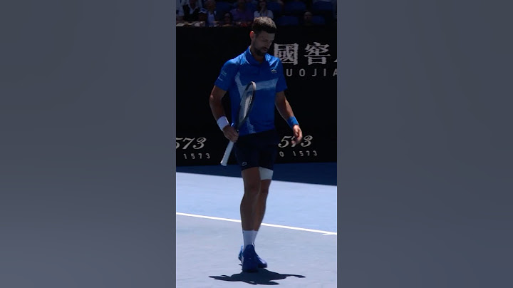 Novak Djokovic is RAPID 🏃
