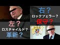 【国際政治考察】ロックフェラー派閥とロスチャイルド派閥のまとめと考察【右翼左翼】【軍産複合体】【戦争利権】【フリーメイソン】【イルミナティ】