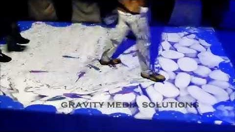 INTERACTIVE 3D FLOOR PROJECTION DISPLAY FOR WEDDING BIRTHDAY PARTY & ALL EVENTS RENTAL - 9840550814