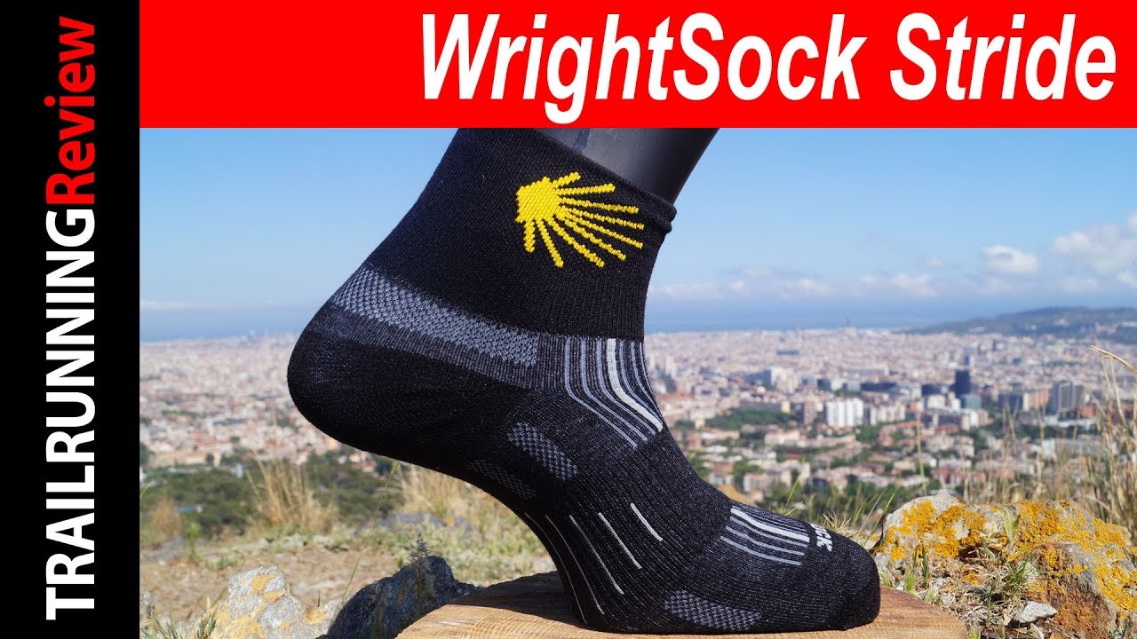 WrightSock Stride Review Calcetín doble capa ampollas - YouTube
