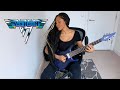 Unchained  van halen  guitar cover by chena o