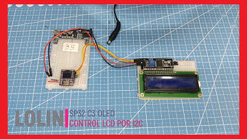 LCD 16x2 con ESP32 C3 Oled .