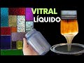 😱VITRAL LÍQUIDO CASEIRO muito fácil de fazer com o que você tem em casa/Vidrieras caseras❣️