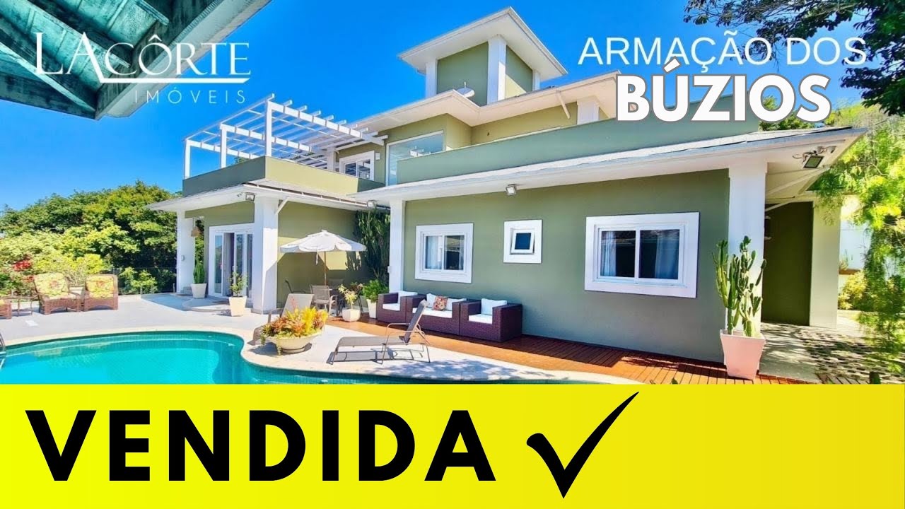 ACABAMENTO PREMIUM, MODERNO, GOURMET COMPLETO E MUITA ESTRUTURA! ESSA MANSÃO EM BÚZIOS NOS ENCANTOU!