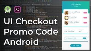 Checkout UI Animation Adobe Xd to Android Studio Tutorial
