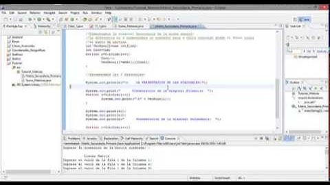Matriz - Diagonal Principal y Secundaria - Java