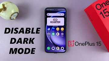 OnePlus 15: How To Turn OFF Dark Mode