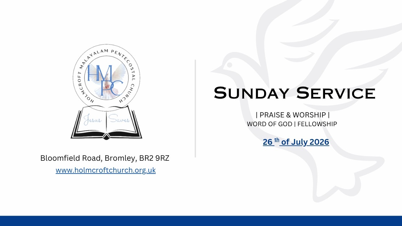 Sunday Service...| 26.July.2026 |