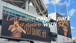 [직관vlog]한화이글스 2024시즌 마지막 2일 (피날레,정우람 선수의 Last dance 은퇴식,싸인회 당첨,불꽃놀이)