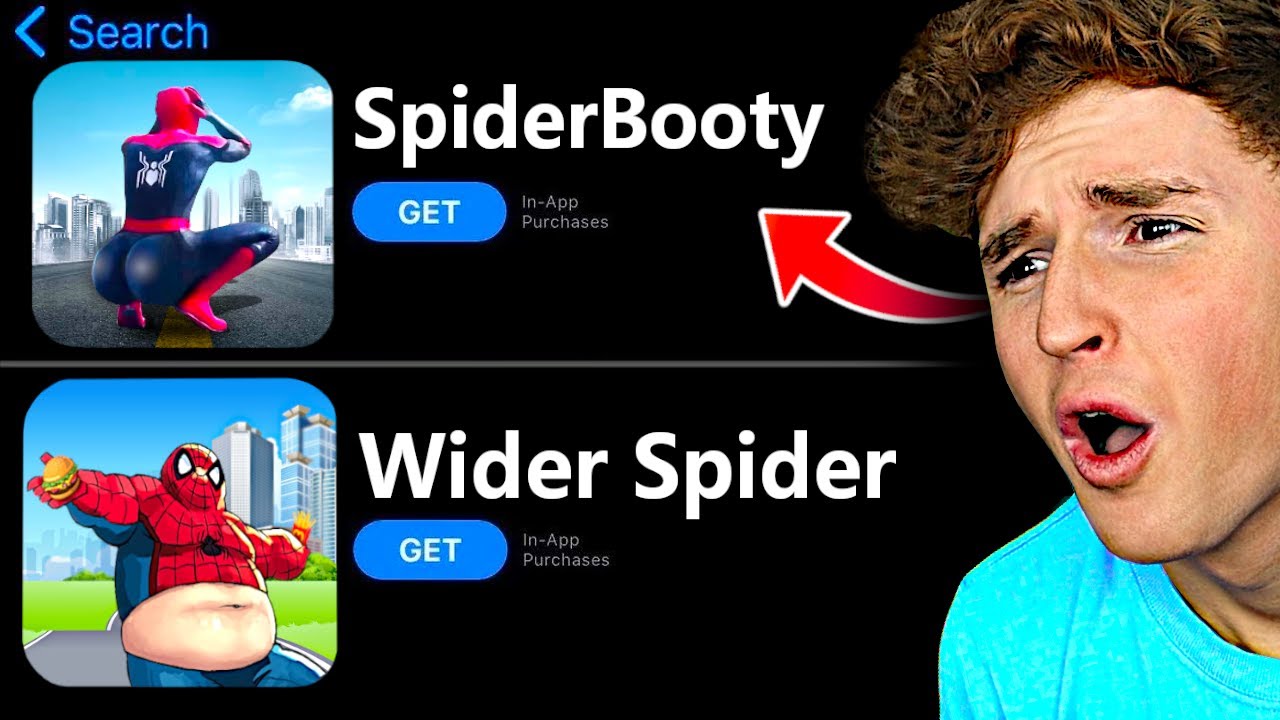Testing Weird SPIDERMAN Apps.. (LOL WTF)