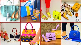 Bolsos 🌺💥 de diseñador de mujer súper hermosos con zapatos.