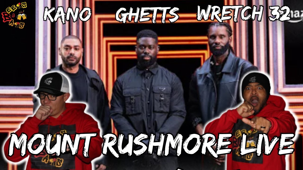 TOTALLY UNDERSTATEMENT! | Americans React to Ghetts - Mount Rushmore (feat. Kano & Wretch 32) (Live)