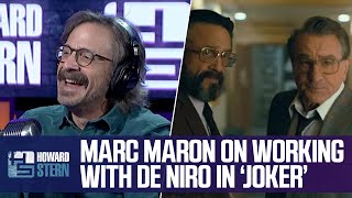 Marc Maron On Working With Robert De Niro In Joker