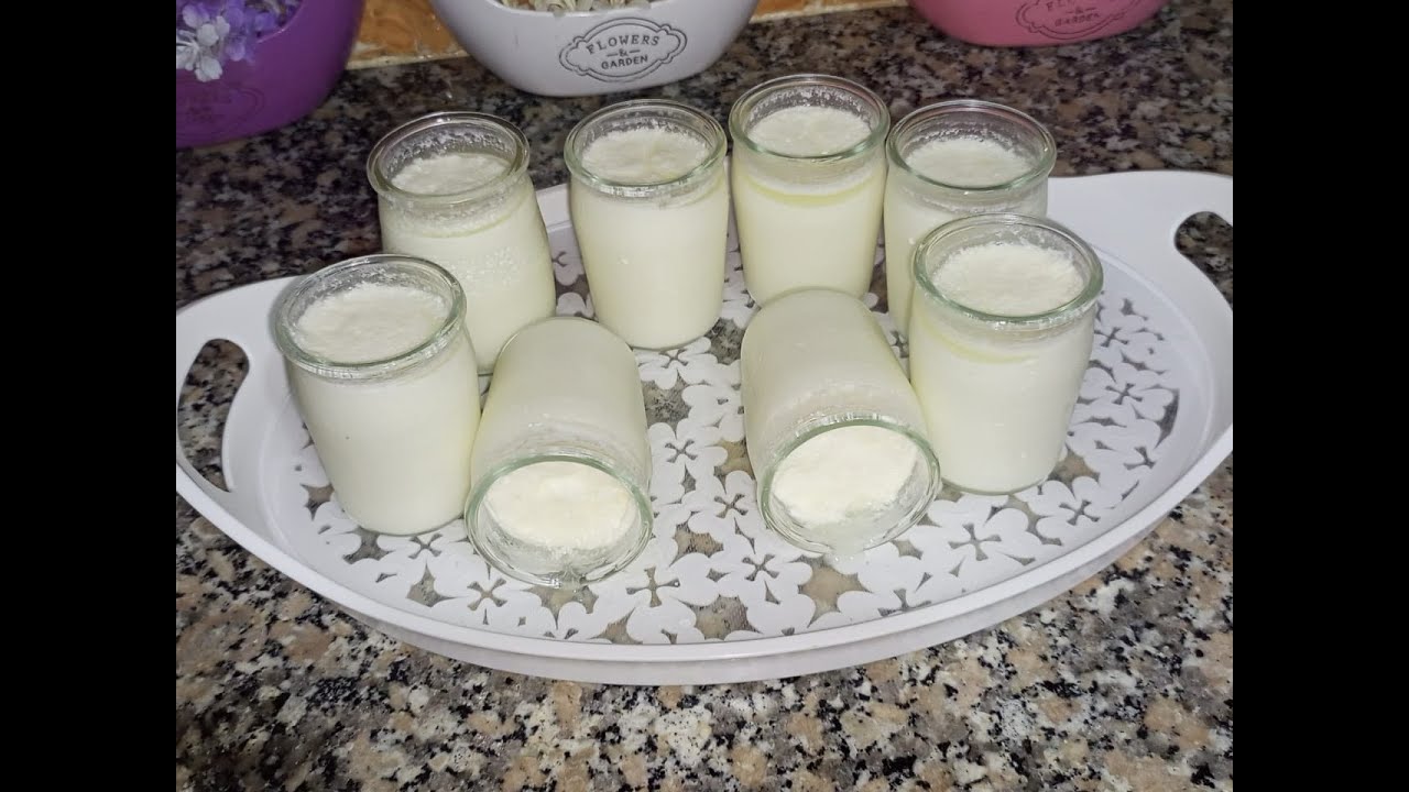 اسهل وابسط دانون منزلي احسن من الجاهز باقل تكلفة والمذاق ياسلام روعة😋👌 ...