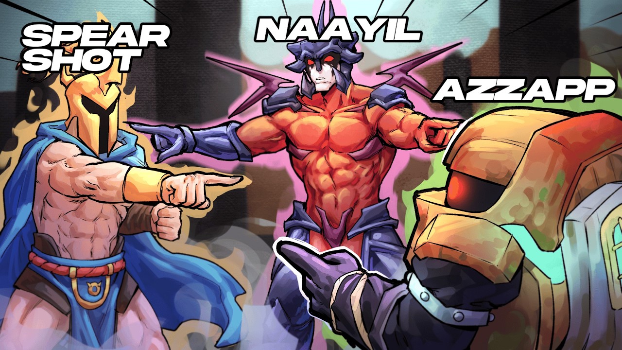 NAAYIL, SPEARSHOT AND AZZAPP ON THE SAME TEAM?!