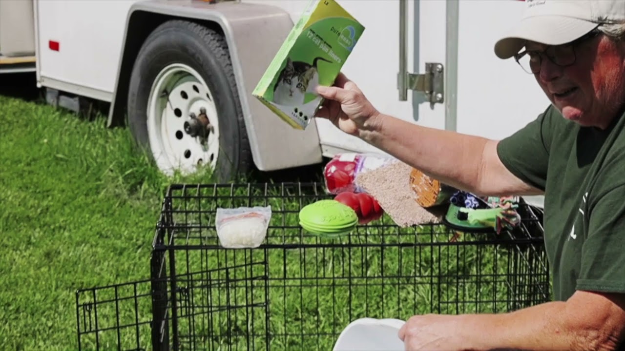 supplying a  cat crate