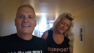 Mark and Rachel Stay At Ramada Viscount Suite Hotel