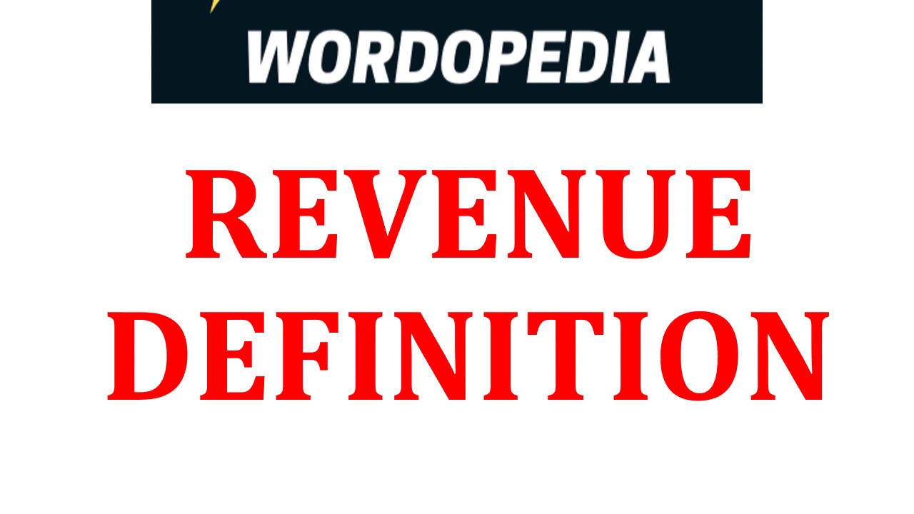 REVENUE DEFINITION YouTube
