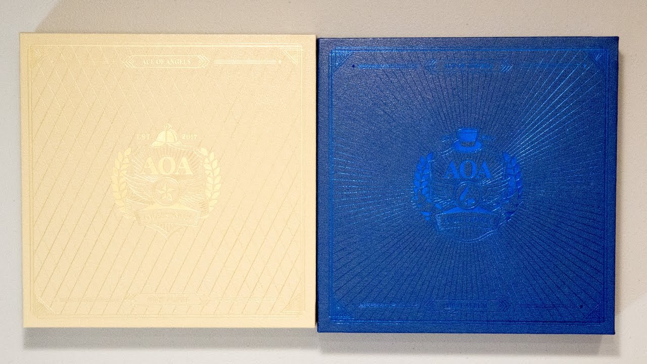 Unboxing | AOA Vol. 1 - Angel's Knock (A and B Ver.) - YouTube