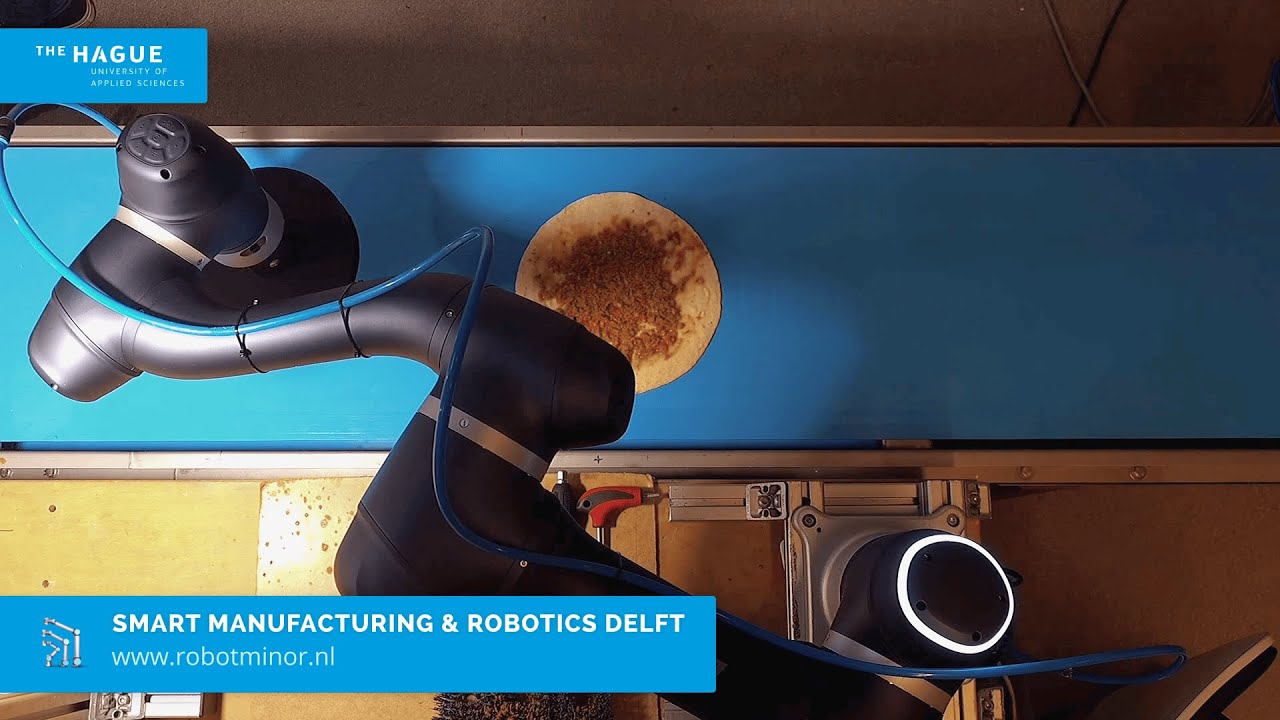 Automation of sauce spreading on Turkish pizzas