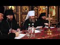 Прошло собрание духовенства Бориспольской епархии.