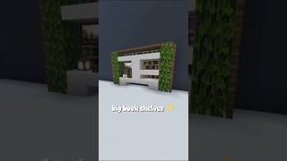 Minecraft Big Book Shelves 🧮✨️ #5 #minecraft #shorts