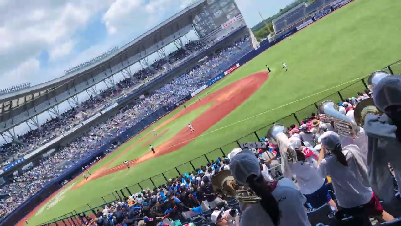 中越高校野球部　新潟県大会決勝　ホームラン