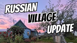 Russian WWII Veteran & American War Veteran Show Their Garden's Progress in Russia| AMAZING!