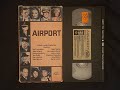 Opening Closing To Airport 1981 VHS MCA Videocassette Inc