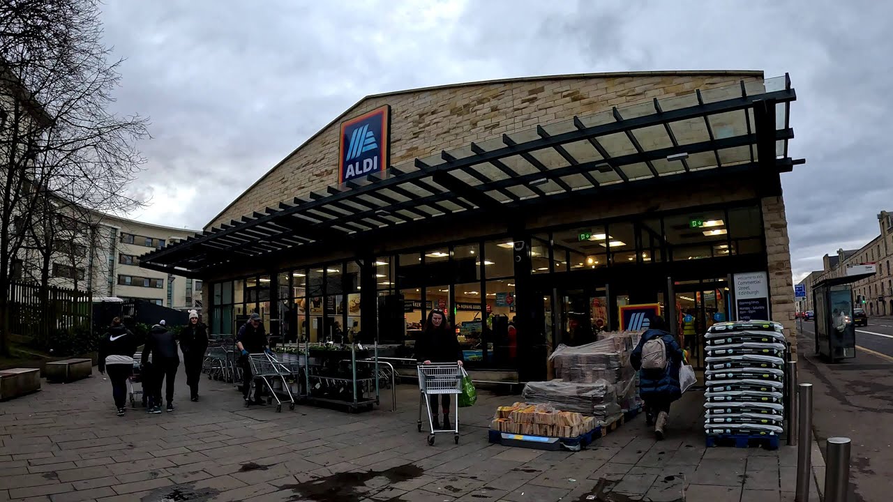 Sunday Food shopping in ALDI | Leith, Edinburgh