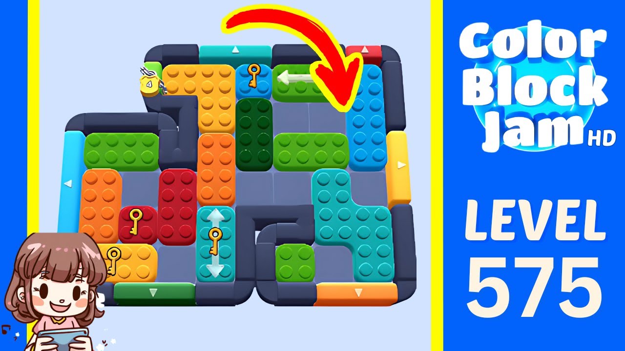Color Block Jam Level 575 Solution Walkthrough - YouTube