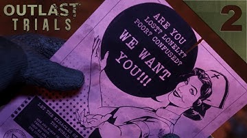 🍏 First Playthrough - The Outlast Trials Co-Op [#2] Courthouse / Toy Factory / Docks -