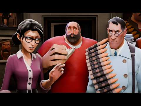 Medic Discovers Pootis Man Is Still Alive TF2 Blender Megamind