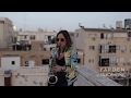 Live Sax on the roof in Tel Aviv COVID-19