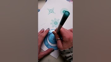 RELAXING SPIROGRAPH DESIGN #shorts #trending #viral