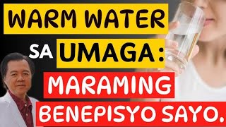 Warm Water sa Umaga: Maraming Benepisyo Sayo.  By Doc Willie Ong (Internist and Cardiologist)