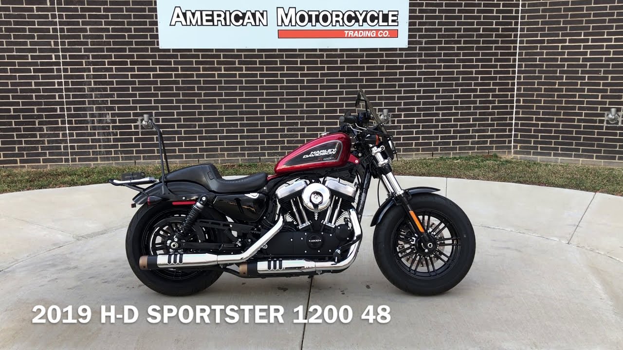 432846 2019 HARLEY-DAVIDSON SPORTSTER 1200 - 48 - XL1200X - YouTube