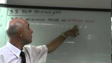 Financial Derivatives - Lecture 07