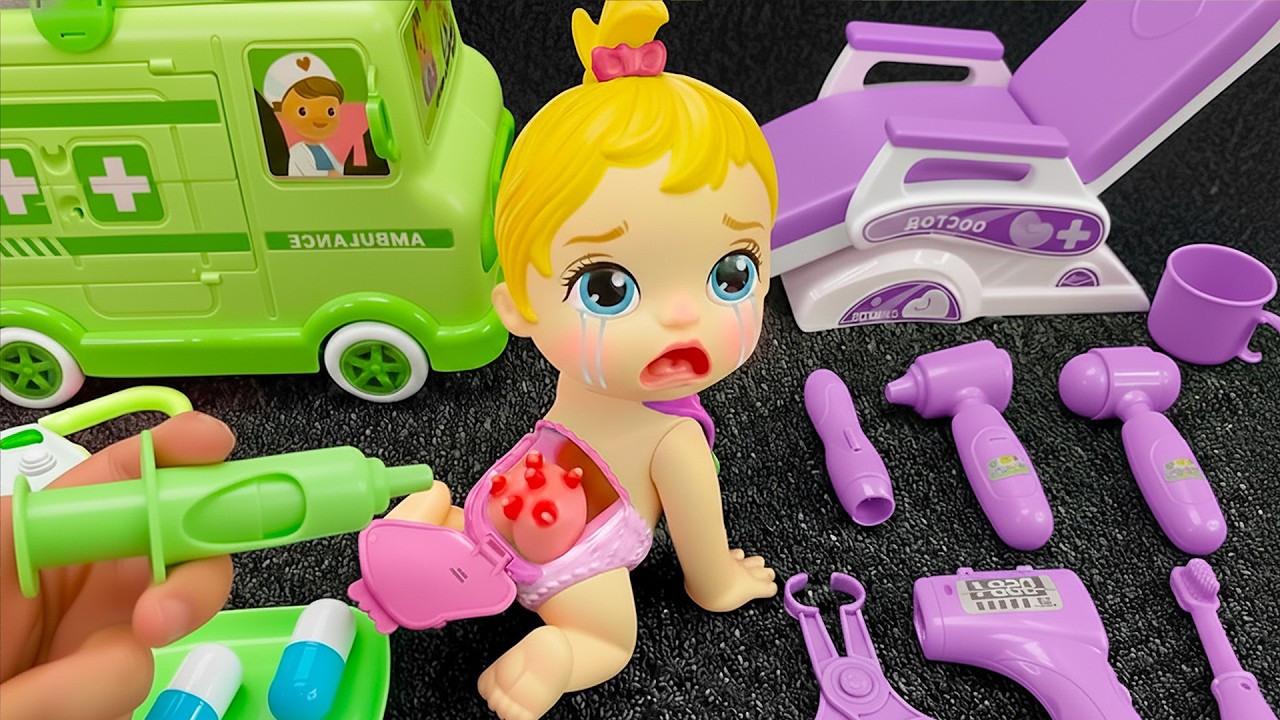 23 Minutes Satisfying with Unboxing Doctor Set Toys, Ambulance Playset Collection | Bunny Unboxing