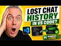 🔍 VS Code Lost Your Chat History - The Simple Trick to Recover It |Hero Extract
