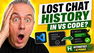 🔍 VS Code Lost Your Chat History - The Simple Trick to Recover It |Hero Extract