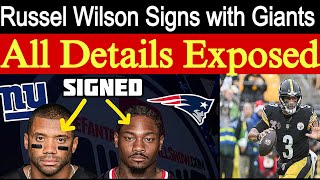 Russell Wilson and the Giants have signed a one-year contract worth $21 MM