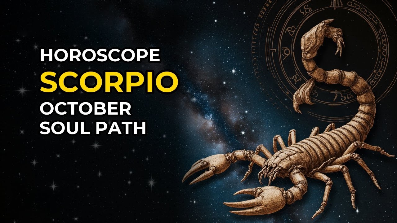 Scorpio October 2025: Love, Career, Money & Destiny Revealed