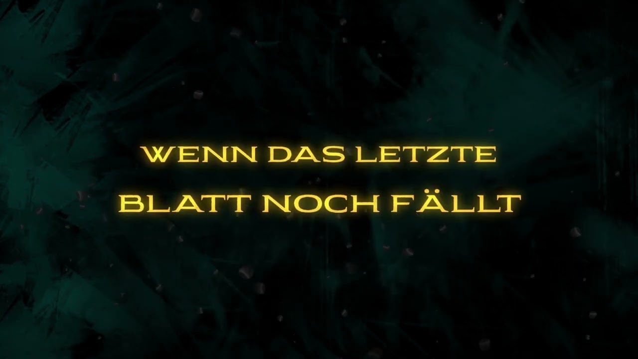 Coffin Crew - Das Letzte Blatt (Official Lyric Video)