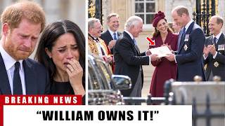 King Charles GRANTS William A RARE Royal Title! Harry LEFT DEVASTATED As Palace SHUTS Him OUT Today!
