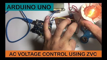 ARDUINO AC VOLTAGE CONTROL USING ZVC - BEST PROJECT
