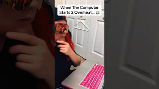 When the computer starts to overheat… 🍵 #funny #entertainment