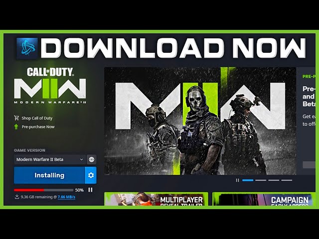 People who have pre ordered MW2 can now pre download for tomorrow