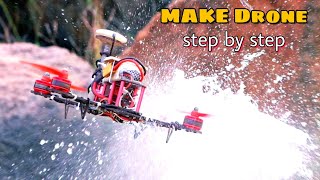 How to build a Racing drone using dji naza v2 flight controller || Full Tutorial step by step